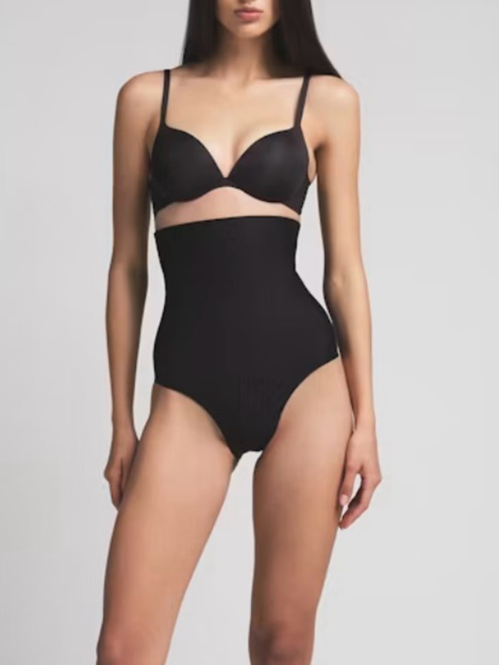 SKIMS Core Sculpt High-Waisted Brief - Onyx Sz M -  Strong compression